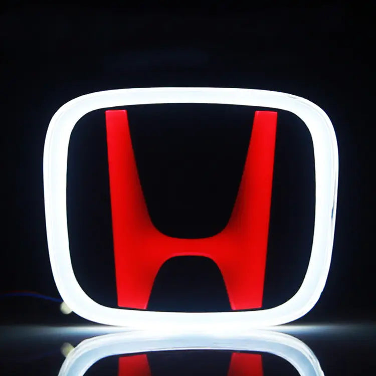 LED Car Emblem for Civic Accord Fit and More