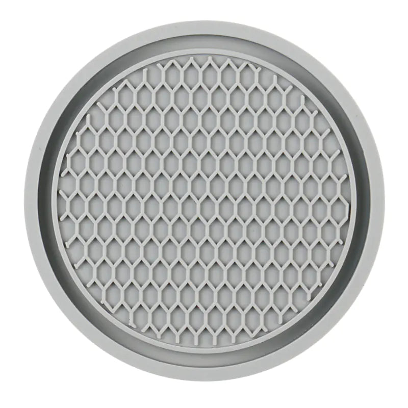 Honeycomb Car Cup Holder Mat with Rhinestones