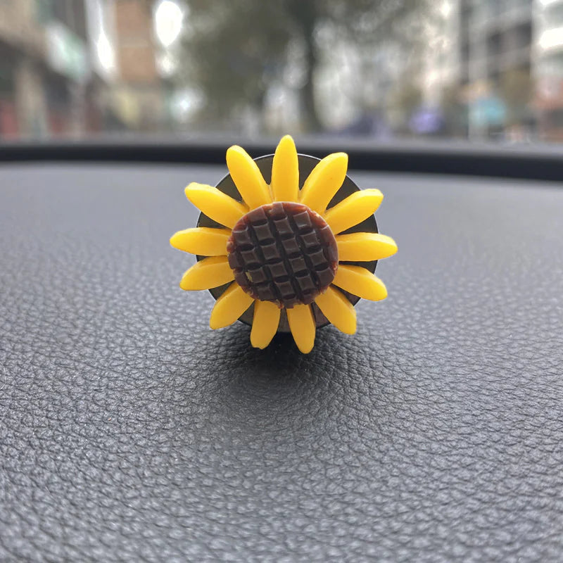 Sunflower Car Vent Air Freshener Clip