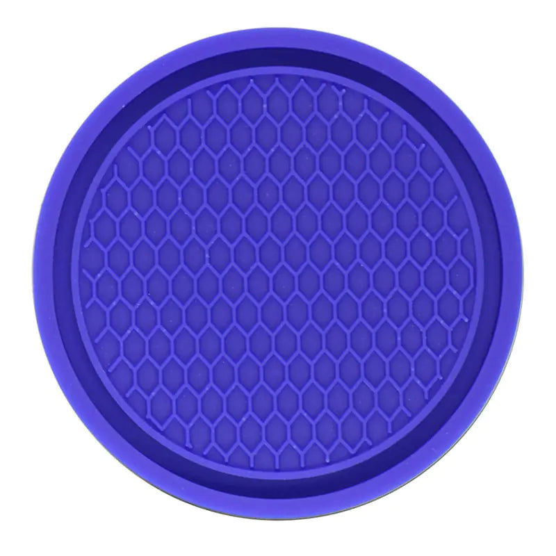 Honeycomb Car Cup Holder Mat with Rhinestones