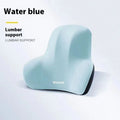 Universal Memory Foam Car Seat Cushion & Headrest Pillow