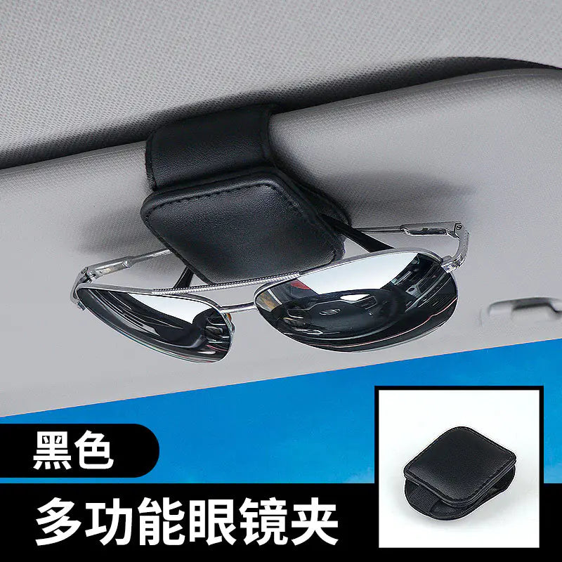 Car Sunglasses Clip Holder for Visor Storage (New)