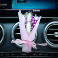 Creative Car Air Freshener Clip with Dried Flowers